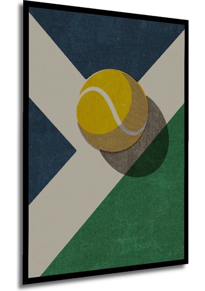 Çerçeve Görünümlü Tasarımcı Dekoratif Ahşap Mdf Tenis Topu Ev Duvar Tablo Dikdörtgen Ev Duvar Tablo modelleri