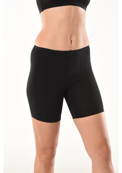 Likralı Kısa Kadın Şort Tayt 494 indirimleri