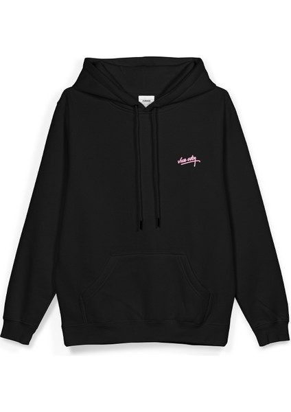 Gta Vice City Sırt Baskılı Kapüşonlu Oversize Sweatshirt Siyah Hoodie H1314 fiyatları