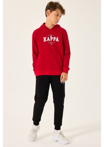 3 Iplik Kapüşonlu Eşofman TAKIMI-33244WW