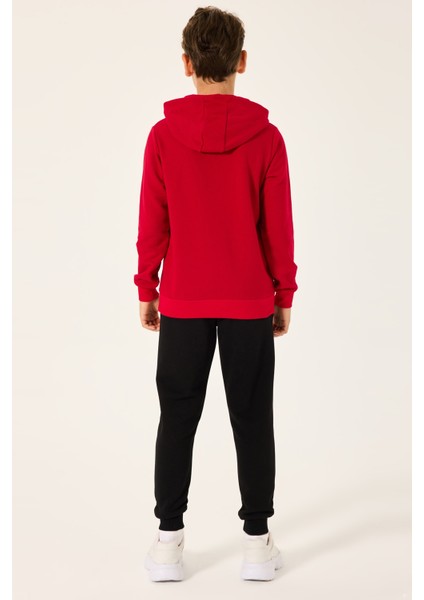 3 Iplik Kapüşonlu Eşofman TAKIMI-33244WW fırsatları