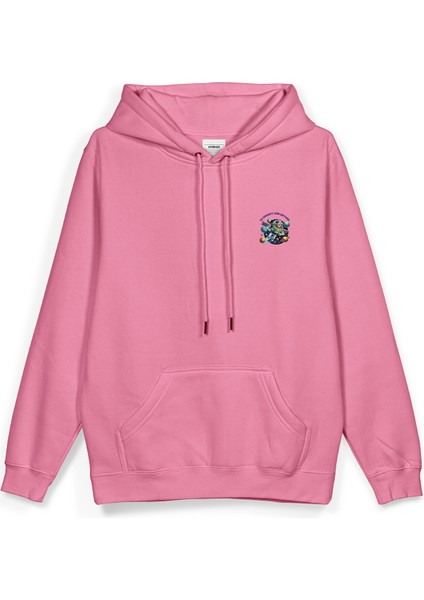Toy Story Sırt Baskılı Kapüşonlu Oversize Sweatshirt Pembe Hoodie H1391 fiyatları