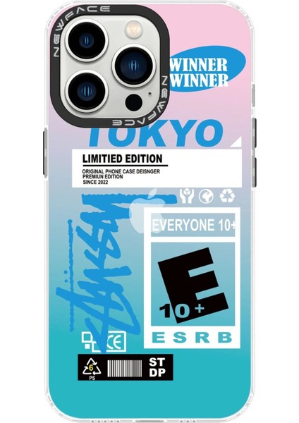 Newface iPhone 13 Pro Kılıf Estoril Desenli Kapak - Estoril - 1