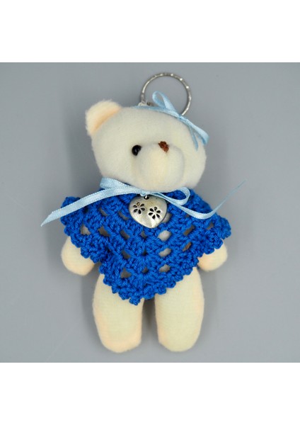 Sevdiğinize Özel Ayıcık Anahtarlık ve Doğal Lapis Taşlı Bileklik Hediye Seti modelleri