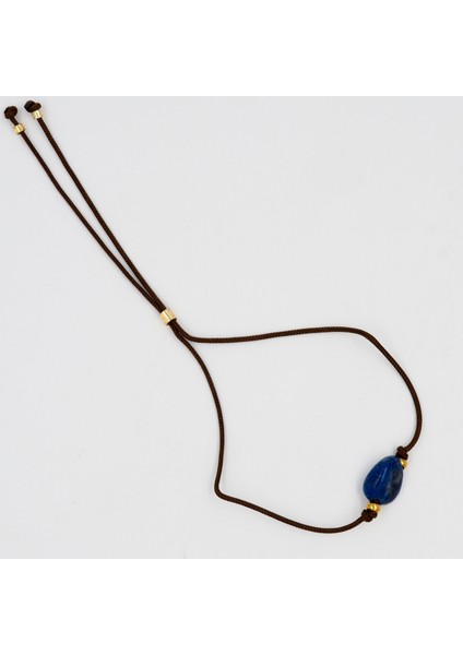 Sevdiğinize Özel Ayıcık Anahtarlık ve Doğal Lapis Taşlı Bileklik Hediye Seti