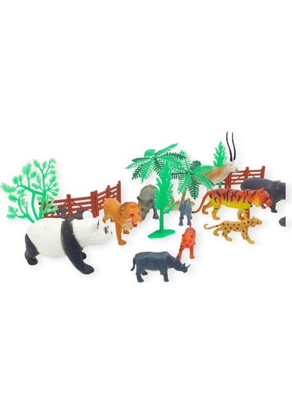 Hayvan Seti - 12 Parça Vahşi Hayvanlar Çiftlik Seti - YS2789 (Lisinya) fiyatları