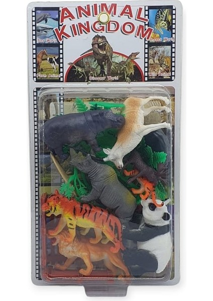 Hayvan Seti - 12 Parça Vahşi Hayvanlar Çiftlik Seti - YS2789 (Lisinya) modelleri