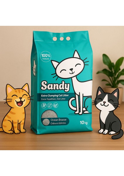 Okyanus Esintisi Kedi Kumu 10 kg 2'li fiyatları