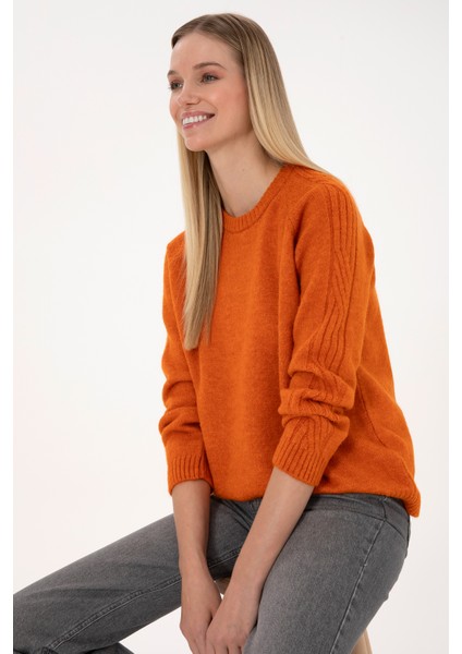 Kadın Bakır Kazak /triko 50310106-VR182 modelleri