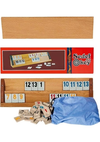 Eser Yetişkin Orta Boy Sedef Ağaç Okey Takımı ( Lisinya ) modelleri