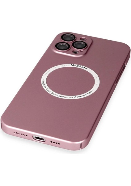 Newface iPhone 12 Pro Kılıf Jack Magneticsafe Lens Silikon - Rose Gold indirimleri