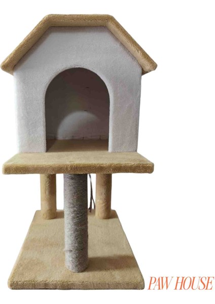 Pawhouse Iki Katlı Kedi Evi ve Kedi Tırmalama
