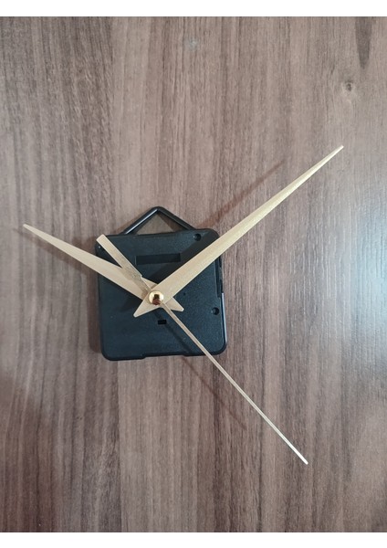 Saat Mekanizması, 22 mm Şaft Sessiz Çalışır Akar, Saat Motoru Akrep-Yelkovan-Saniye-(Askılı)