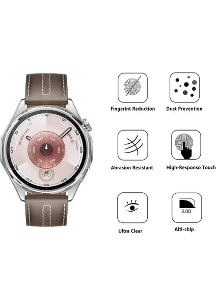 Huawei Watch Gt6 46 mm ile Uyumlu Ekran Koruyucu Kolay Uygulanabilir Aparatlı Ekran Koruyucu fiyatları