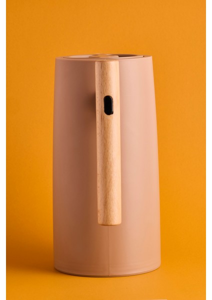 Begonia Nordic Bambu Saplı Cam Vakumlu Termos 1000 ml Kahverengi indirimleri