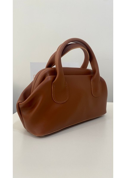 Şık Kadın El ve Omuz Çantası Kahverengi / Kendinden Kulp / Çanta / Omuz Çantası fiyatları