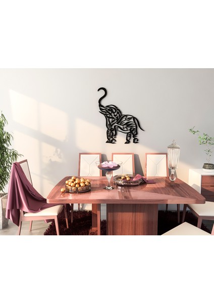 Kelime-I Tevhit Metal Fil Tablo