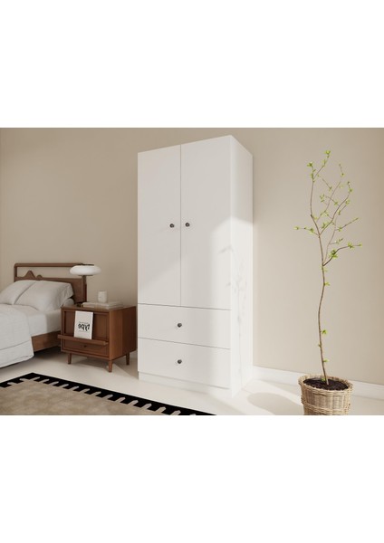 2 Kapaklı 2 Çekmeceli Gardırop fiyatları