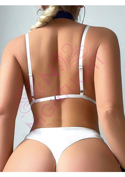 Boyunluklu Bilekli Fantezi Çoraplı Sütyen Külot Takım fiyatları