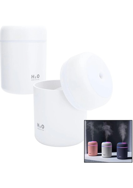 H2O Humudifier Hava Nemlendirici - Buhar Makine 400ML (5148)