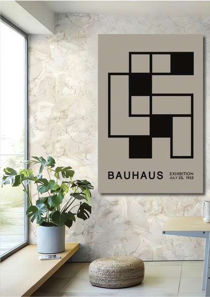Bauhaus Sanat Geometrik Ahşap Mdf Dekoratif Ev/işyeri Duvar Tablo Dikdörtgen Ev/işyeri Duvar Tablo