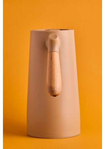 Niva Nordic Bambu Saplı Cam Vakumlu Termos 1000 ml Kahverengi fırsatları