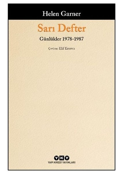Sarı Defter - Günlükler 1. Cilt 1978-1987