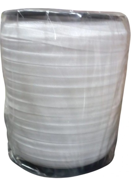 Çamaşır Lastiği Düz 1 cm 75 Metre 1 Top Beyaz