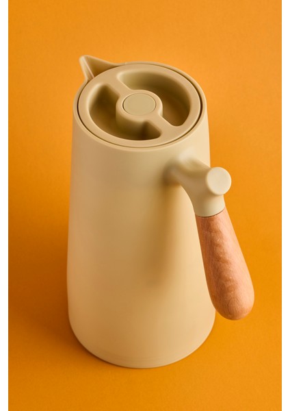 Niva Nordic Bambu Saplı Cam Vakumlu Termos 1000 ml Yeşil fiyatları