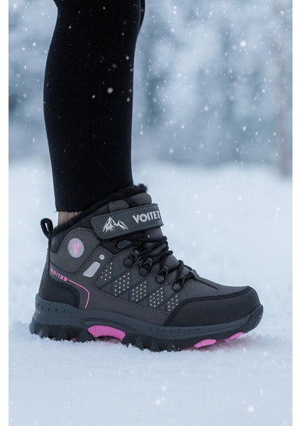 Çocuk Unisex Içi Kürklü Fermuarlı Outdoor Bot modelleri