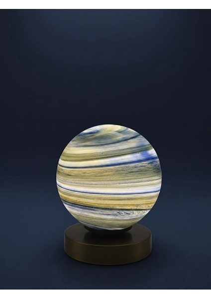 Venüs, %100 Üfleme Cam Sanati Masa Lambasi