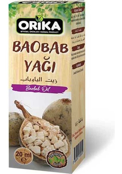 Baobab Yağı 20 Ml.