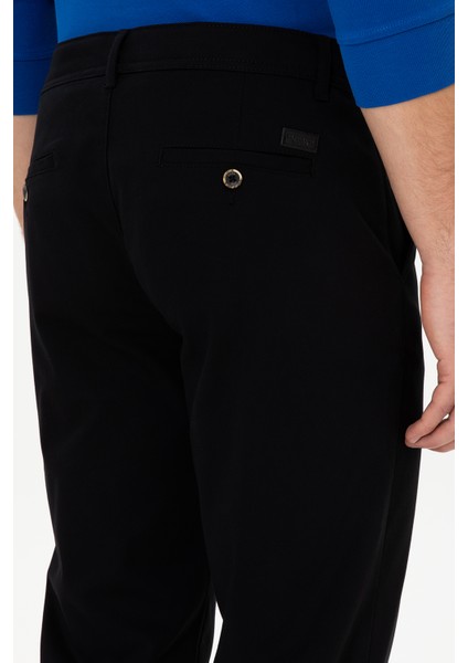 Erkek Siyah Pantolon (Kanvas-Chino) 50311604-VR046