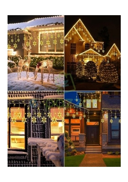 3m 12 Saçaklı 12 Kar Tanesi 8 Fonksiyonlu modelleri