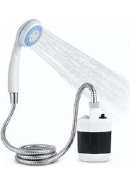 Taşınabilir Şarjlı Seyyar Duş Seti ( Pompa - Hortum - Duş Başlığı ) modelleri