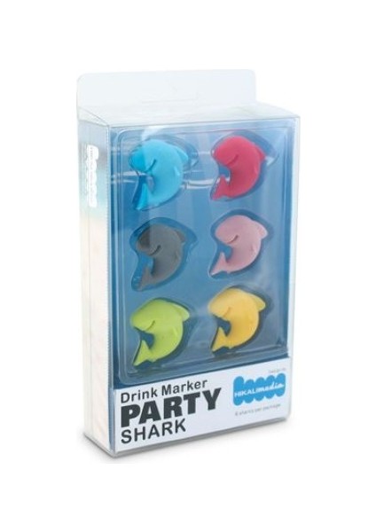 Silikon Köpek Baliği Kupa Belirteci