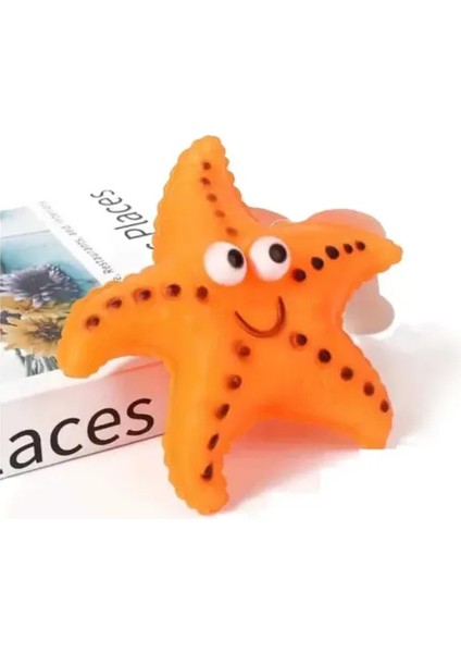 Denizyıldızı Figürlü Köpek Çiğneme Oyuncağı modelleri