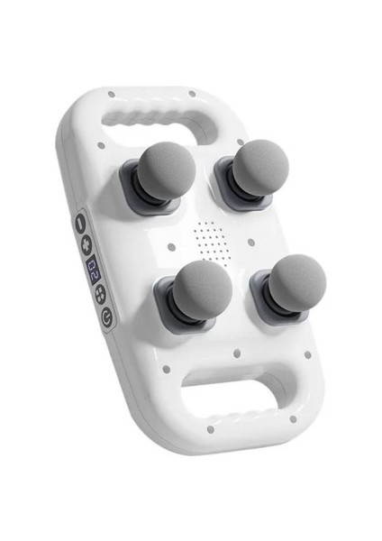 4 Başlıklı Masaj Tabancası - Ergonomik Derin Doku Sırt ve Boyun Masaj Aleti Ağrı ve Sızı Giderici fiyatları