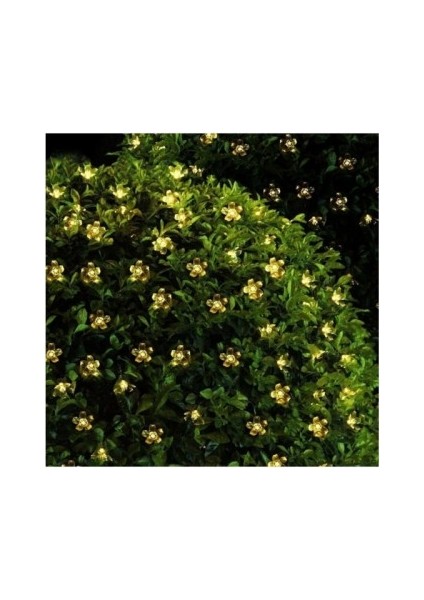 Solar Çiçekli Dekoratif 30 LED Bahçe Lambası fiyatları