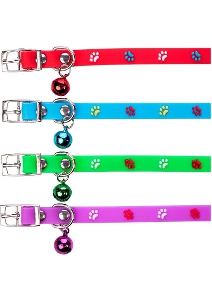 Pati Desenli Silikon Kedi Tasması fiyatları