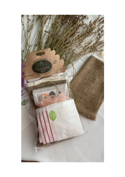 Doğal 4'lü Banyo Hamam Seti fiyatları