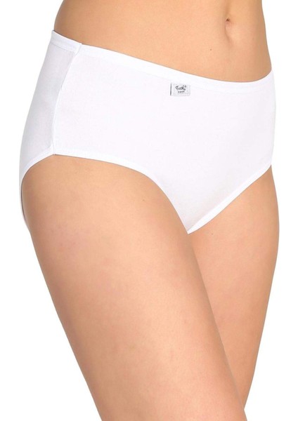4 Adet Tutku Kadın Yüksek Bel Bato Ince Lastik Külot Beyaz fiyatları