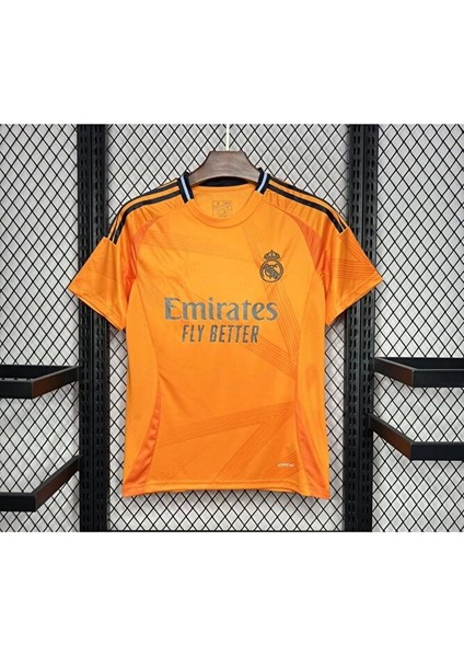 R.e.a.l M.a.d.r.i.d 2024-25 Yeni Sezon Isimsiz Deplasman Forması (Orange) fiyatları