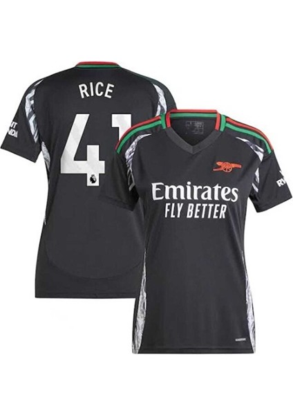 A.r.s.e.n.a.l 2024/25 Yeni Sezon Declan Rice Deplasman Forması (Black) modelleri