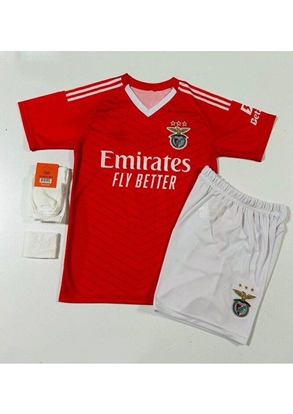 Benfica 2024/25 Yeni Sezon Kerem Aktürkoğlu Çocuk Forması 4'lü Set fırsatları