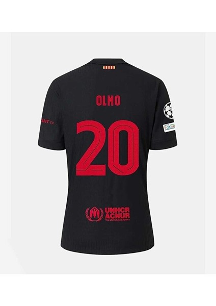 2024/25 Yeni Sezon Dani Olmo Deplasman Forması (Black Kit) modelleri