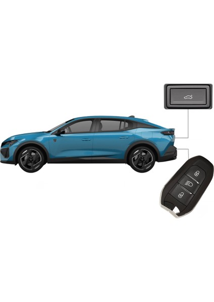 Peugeot 4008 2023 Elektrikli Bagaj Sistemi (Çift Motorlu)