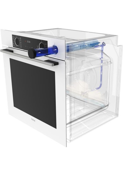 Fryart&buharlı Fırın Altro Flowart Elektrikli 3'lü Siyah Ank. Set (D086 + MS261 + XE64CS) fırsatları