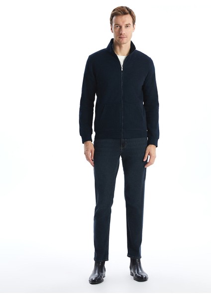 Yeni Sezon Dik Yaka Uzun Kollu Erkek Fermuarlı Sweatshirt fiyatları