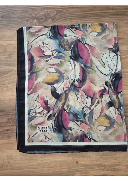 Çiçek Desenli Soft Şal